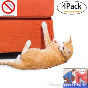 Plastic Couch Cover For Pets Cat Scratching Protector Clawing Deterrent Table Furniture Set Sofa Slipover Pads L - B07D5TDFDW