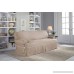 Serta Relaxed Fit Twill Furniture Slipcover for T-Sofa Taupe/Ivory - B010M4CA7Y