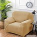 Sofa Cover Durable Slipcovers Polyester Spandex Couch Slipcover Luxury Textured Reversible，Furniture Protector with adjustable Straps，Slipcovers for dogs cats and kids (Beige Chair) - B07C5KCWC1