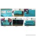 UTOVME 1-Piece Stylish Stretch Sofa Covers Slipcoveres Couch Covers Spandex Fabric for 3 Cushion Couch 74-90 - B078N7PDFM