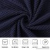 uxcell Couch Slipcover for 1 2 3 Seater Sofa Spandex Polyester Stretch Anti-wrinkle Slip Resistant Sofa Protector 31 x 43 Inch Navy Blue - B07C1JXNB1