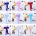 Fvstar Satin Chair Sashes Bows Chair Ribbon Sash Chairs Back Tie Sashes for Wedding Bridal and Events Supplies Baby Shower Pack of 25 - B073TR1DLS