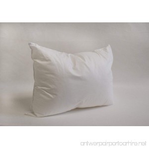 12 x 16 Pillow Form White Cotton/Polyester - B01ASECBQS