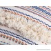 FLBER Decorative Lumbar Pillow Tassel Textured Woven Sham 12X20 - B07CMW8P5T