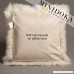 New Zealand Sheepskin Ivory Pillow - 14 x 14 - Luxuriously Soft Unshorn Wool - Stuffed and Ready for Use - B018MDGCIA