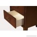 Furniture of America Parlin 2-Drawer Nightstand/Bedside Table Brown Cherry - B00BTB5IWE