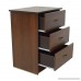 Sinai Furniture 740400350065 0 0 Nightstand with 3 Drawers Standard Noce Coast - B078GV44TZ
