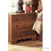 Timberline Two Drawer Night Stand Warm Brown - B0042VUC0Q