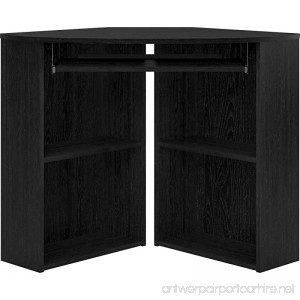 Ameriwood Home Altra Furniture Caleb Corner Desk Black Ebony Ash - B00OGKZ1F4