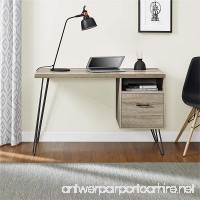 Ameriwood Home Landon Desk  Weathered Oak - B01ND19J9W