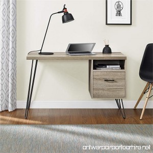 Ameriwood Home Landon Desk Weathered Oak - B01ND19J9W