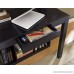 Ameriwood Home Parsons Desk with Cubbies Black - B00D2KTPYM