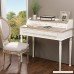Baxton Studio Anjou Traditional French Accent Writing Desk White - B00TKQZWVM