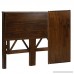Casual Home Montego Folding Desk with Pull-Out Tray-Warm Brown - B00KS3PIXS