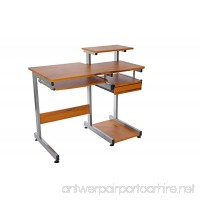 Complete Computer Workstation Desk. Color: Woodgrain - B001BBI37O