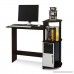 Furinno 11181EX/BK Compact Computer Desk Espresso/Black - B003VP5Y4I