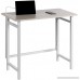 OneSpace 50-1030QA01 No Assembly Folding Desk with Dual USB Charging Ports White - B07D5T9CRB