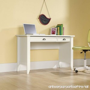 Sauder Shoal Creek Computer Desk Soft White Finish - B005PX9NJG