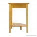 Winsome Wood Corner Desk with Shelf Honey - B000NPSN88