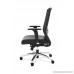 HON Exposure Mesh Task Chair - Mesh High-Back Computer Chair with Leather Seat for Office Desk Black (HVL721) - B01DG9MXJC