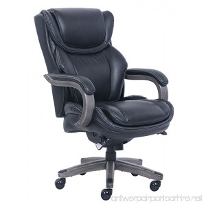 La Z Boy 46253A Big & Tall Executive Chair Bonded Leather Black - B074P9VS7C
