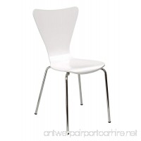 Legare Furniture Perfect Sit Bent Ply Chair White - B003A1G244