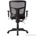 Lorell Managerial Mid-Back Chair 25-1/4x23-1/2x35-41-3/10 BK - B007UXB2P2