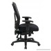 Office Star High Back ProGrid Back FreeFlex Seat with Adjustable Arms and Multi-Function and Seat Slider Black Managers Chair - B00450P182