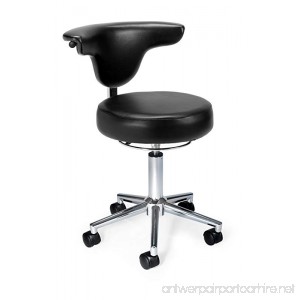 OFM 910-BLACK Anti-Microbial/Bact Anatomy Vinyl Chair Black - B008Z60R8Q