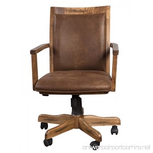 Sunny Designs 2961RO Office Chair with Arm - B00OV0OXK8