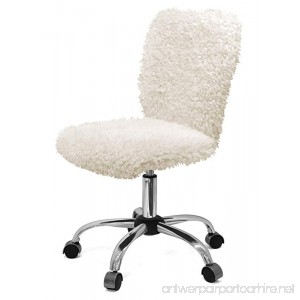 Urban Shop Mongolian Faux Fur Task Chair - B0766VFYHJ