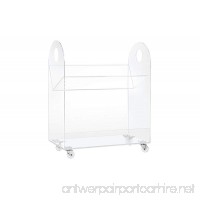 Babyletto Presto Bookcase and Cart  Acrylic - B071CL5QSS