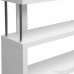 Baxton Studio Barnes 3-Shelf Modern Bookcase White - B00HFLVS3U