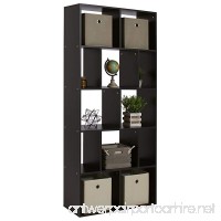 Best Choice Products Home Furniture 12-Shelf Bookcase- Black - B01N139DQ0