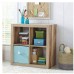 Better Homes and Gardens Bookshelf Square Storage Cabinet 4-Cube Organizer (Weathered) - B00X630HSI