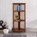Casual Home 315-15 4-Shelf Corner Folding Bookcase Honey Oak - B0047T6K6I