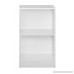 Niche PBC1629WH Mod 2 Shelf Bookcase White Wood Grain - B078H4FNWT