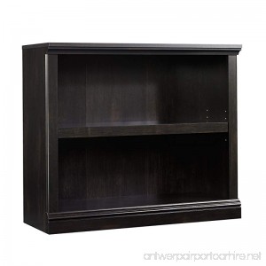 Sauder 414237 Select 2-Shelf Bookcase Estate Black Finish - B00AHPRMH2