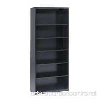 Tennsco Corporation B-78BK Welded Bookcase 34-1/2 Width x 78 Height x 13 Length 6 Shelves Black - B001VG4SHI
