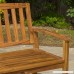 Great Deal Furniture 297246 Tamika Teak Finish Acacia Bench - B01GF6GC22