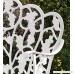 Plow & Hearth 34526-WH Grapevine Outdoor Garden Bench White - B005F02L5W