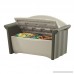 Rubbermaid Outdoor Patio Storage Bench 4 cu. ft Olive/Sandstone (FG376401OLVSS) - B000NUWKOG