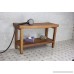 Sumba 30 Teak Shower Bench with Shelf - B01N9RKAP1