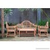 Windsor's Lutyens Genuine Grade A Teak from Indonesian Plantations 3 Seater Bench 65/62lbs 5 Yr Wrty World's Best Outdoor Furniture List $1600- SAVE! - B00NTGQZOM