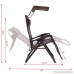 Foldable Zero Gravity Chair Lounge Patio Outdoor Yard Recliner w/ Sunshade+Tray - B01JN15Z7O