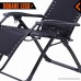 KingCamp Zero Gravity Patio Lounge Chair Recliner Oversized XL Padded Free-Adjustment Heavy Duty Square Legs with Headrest for Garden Outdoor Yard Support 300lbs - B014CYG8YQ
