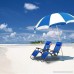 Nlyefa 2pcs Zero Gravity Lounge Beach Chairs with Utility Tray Folding Outdoor Recliner Black - B079CHB8TZ