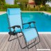 Pure Garden Oversized Zero Gravity Chair with Pillow and Cup Holder - B01NAUUCYU