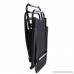 Wakrays Folding Zero Gravity Reclining Lounge Portable Garden Beach Camping Outdoor Chair (Black) - B01IGPJA7O