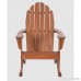 Fullrich Industries Co Wood Adirondack Rocking Chair Natural - B07CR7KBZC
